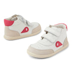 Bobux champ high white red
