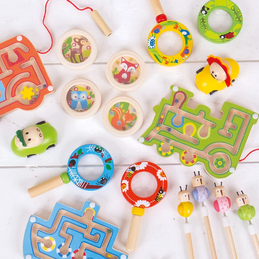 Bigjigs Wooden Magnetic Labyrinth