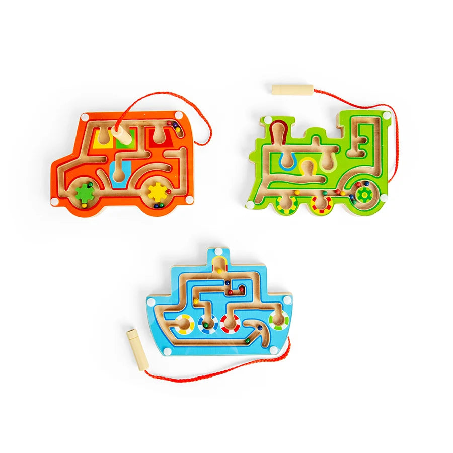 Bigjigs Wooden Magnetic Labyrinth