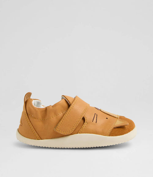 Bobux Rummage Kids Pre-Walkers. Pumpkin Spice/Tan