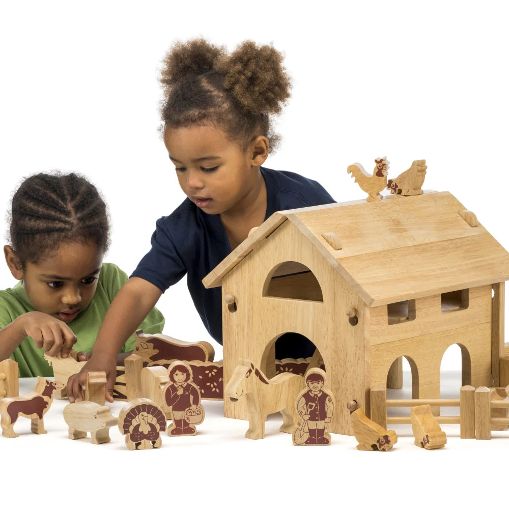 Lanka Kade Natural Wooden Farm Playlet