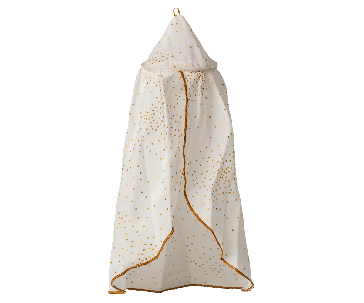Maileg Bed Canopy Miniature-Off White
