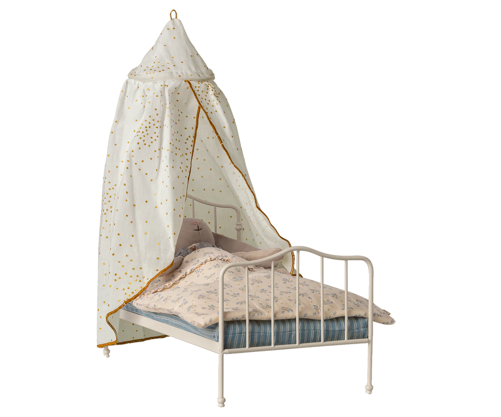 Maileg Bed Canopy Miniature-Off White