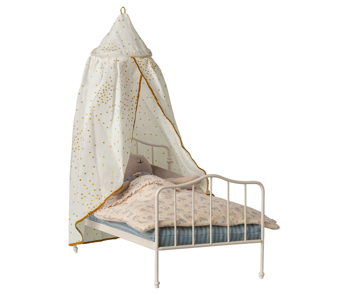 Maileg Bed Canopy Miniature-Off White