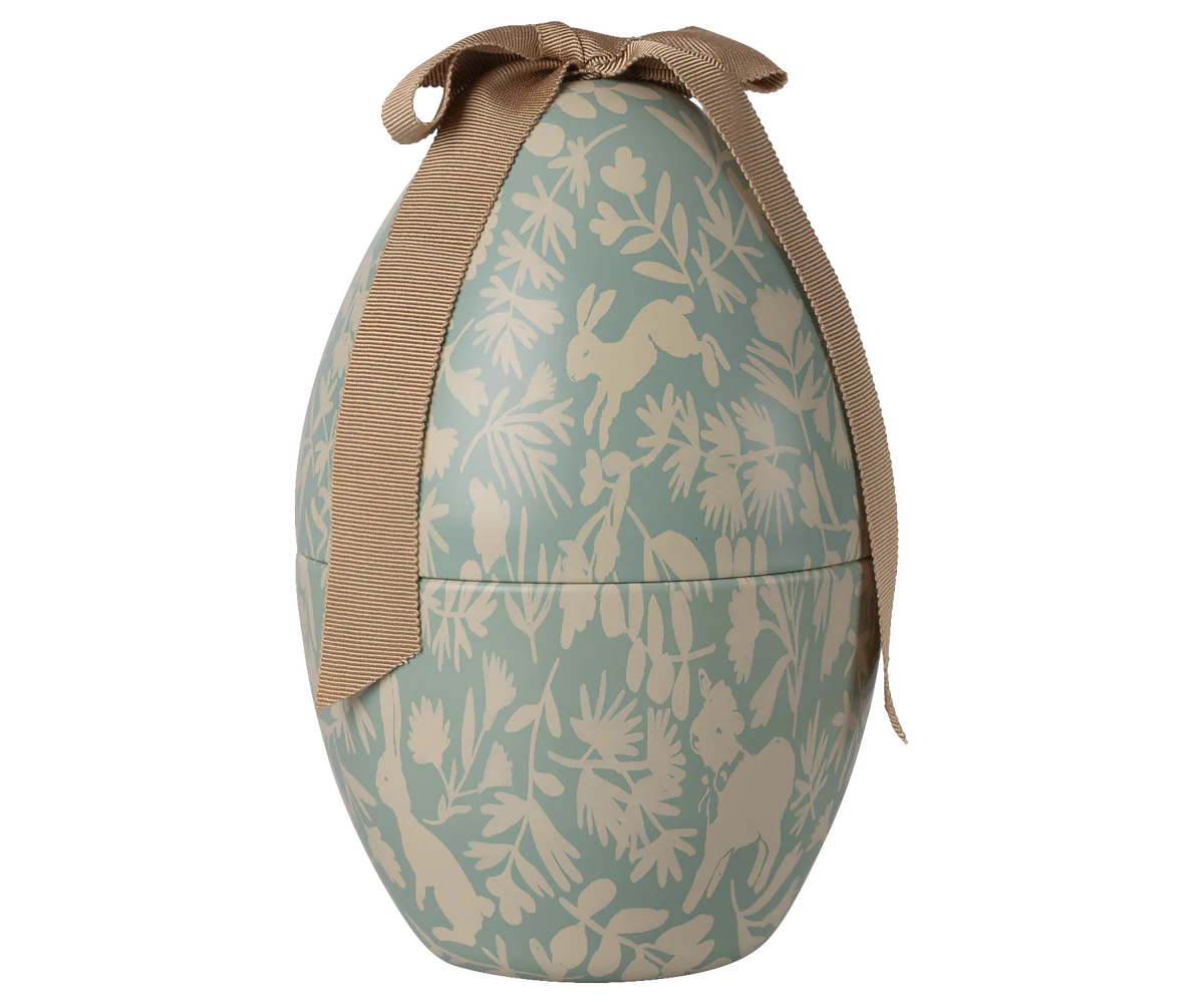 Maileg, Easter egg, Medium - Dusty blue