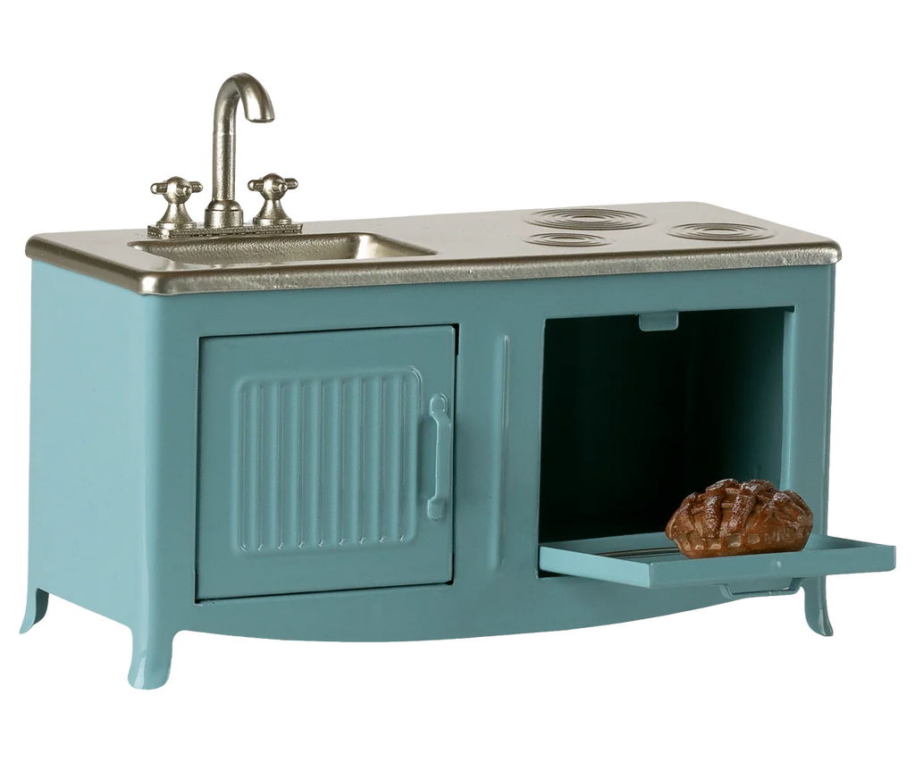 Maileg Kitchen, Mouse-Blue