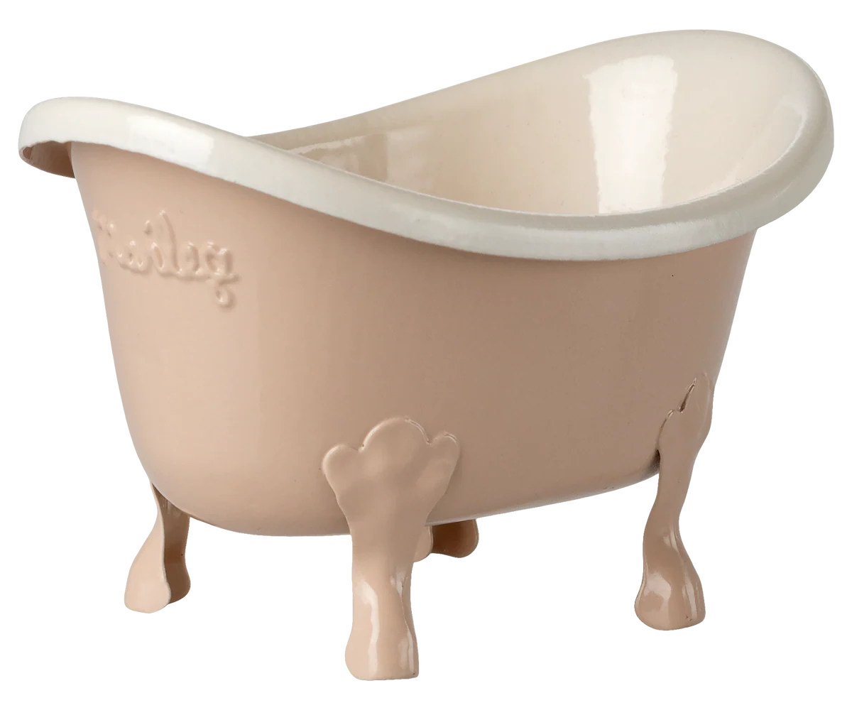 Maileg,Bathtub, Mouse - Rose