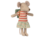 Maileg, Clothes and bag, Big sister mouse - Green