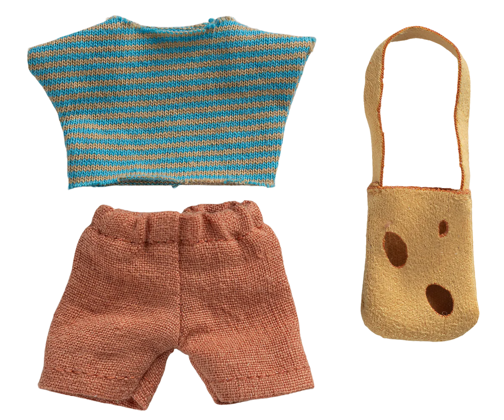 Maileg, Clothes & Bag, Little Brother Mouse