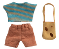 Maileg, Clothes & Bag, Little Brother Mouse