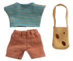 Maileg, Clothes & Bag, Little Brother Mouse