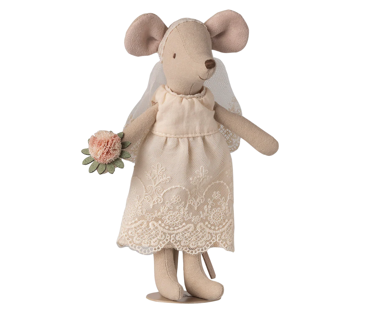 Maileg,Wedding mice couple in box, Mum and Dad