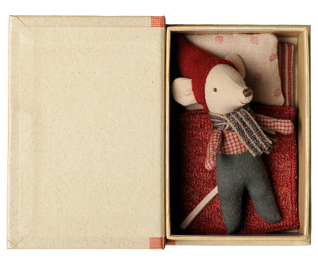 Maileg, Christmas Mouse Baby In a Book