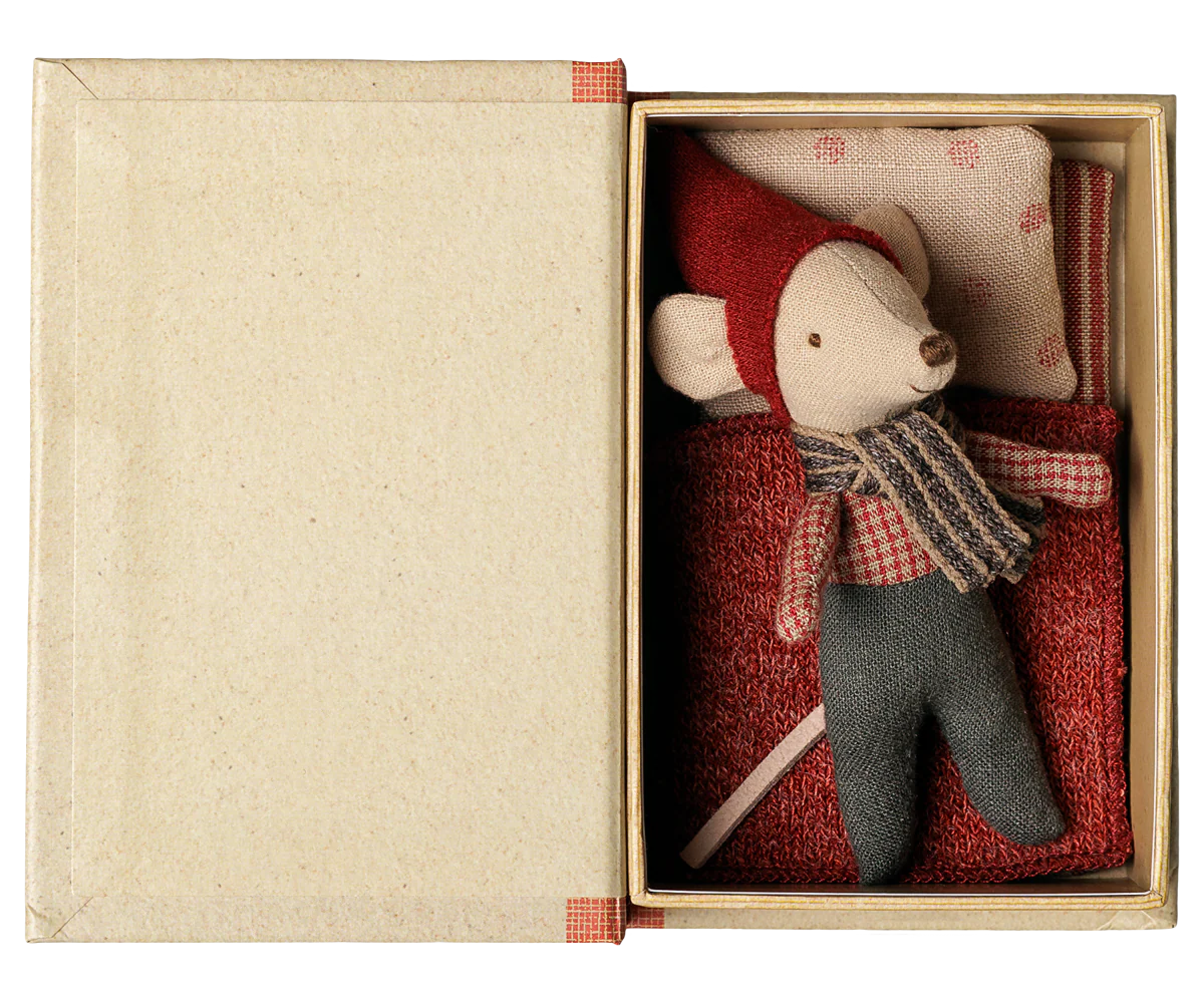 Maileg, Christmas Mouse Baby In a Book