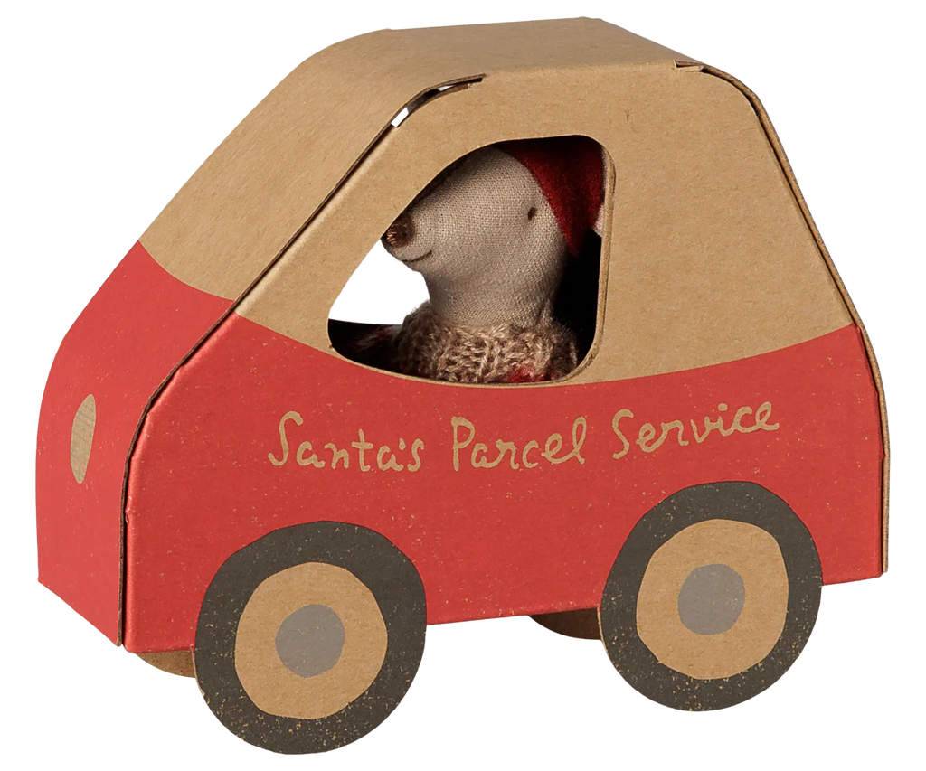 Maileg, Christmas Little Sister, Car