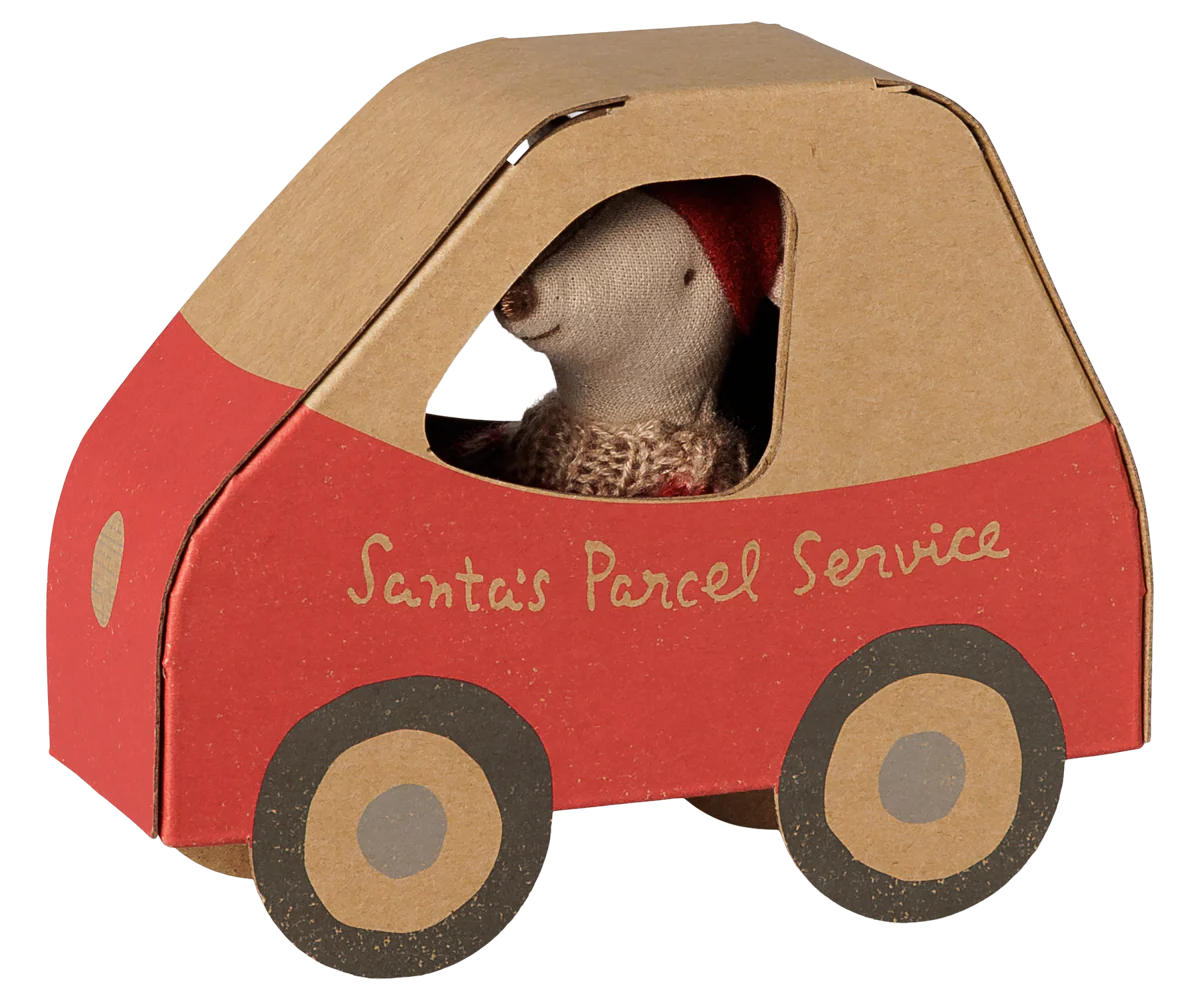 Maileg, Christmas Little Sister, Car