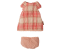 Maileg, Teddy Junior Dress in Coral
