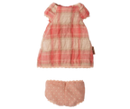 Maileg, Teddy Junior Dress in Coral