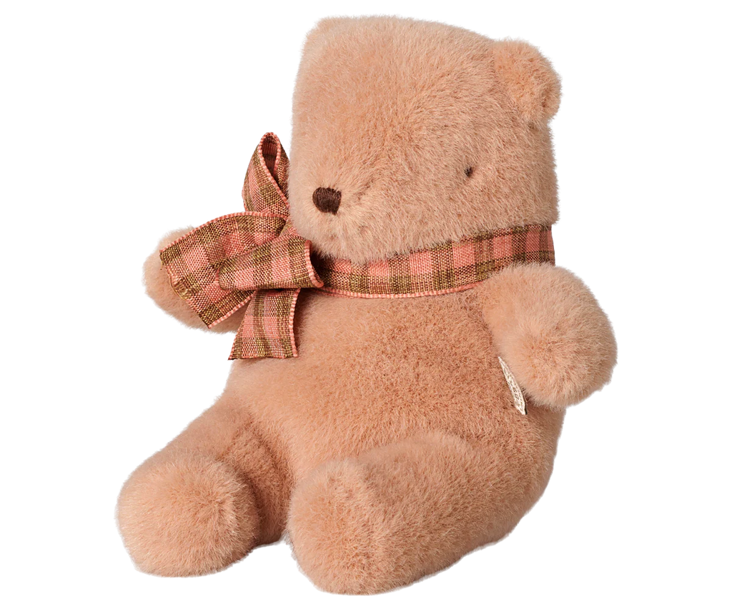 Teddy Bear Plush, Mini, Vintage Rose