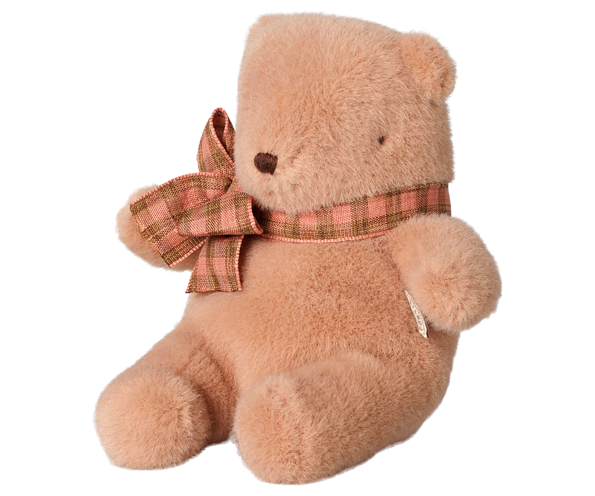 Teddy Bear Plush, Mini, Vintage Rose