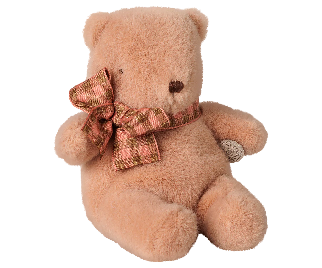 Teddy Bear Plush, Mini, Vintage Rose