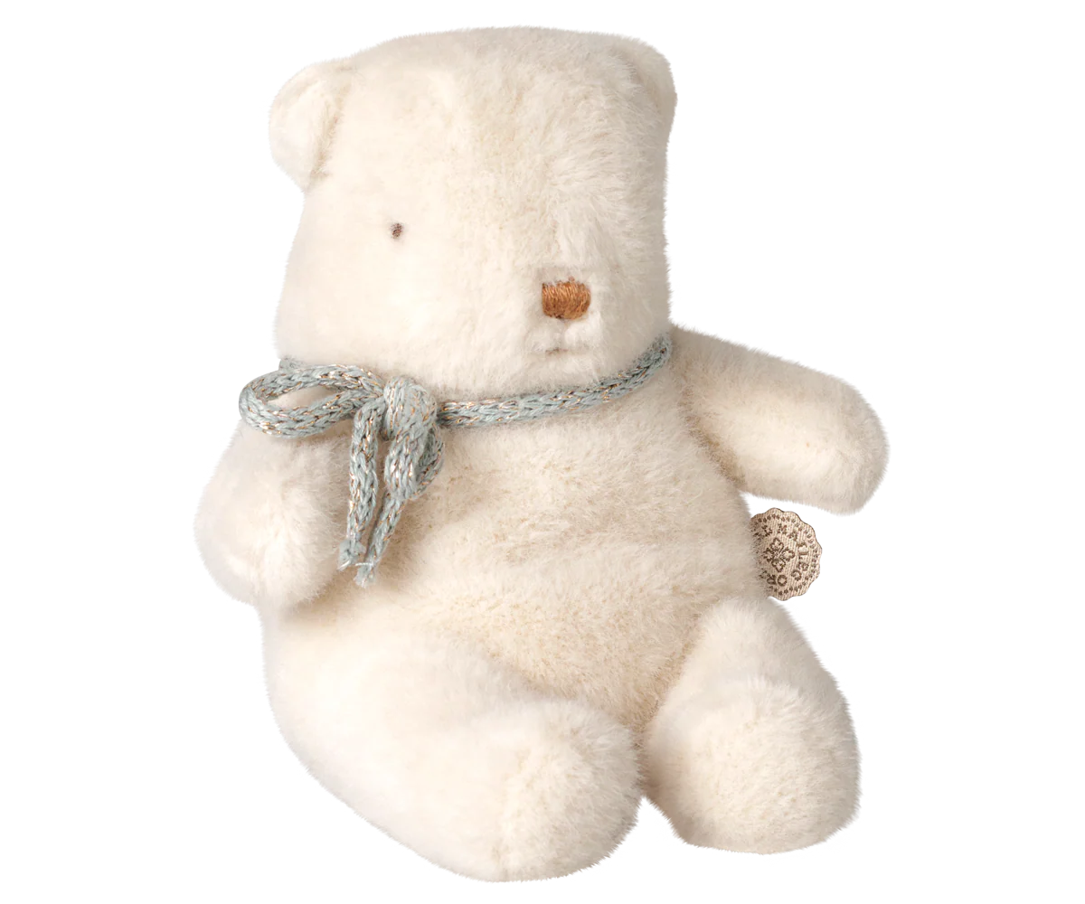Maileg, Teddy Bear Plush, Mini- Off White