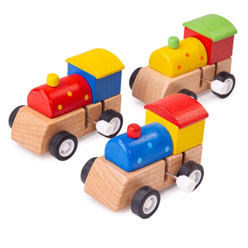 Bigjigs Clockwork wind up Train Assorted