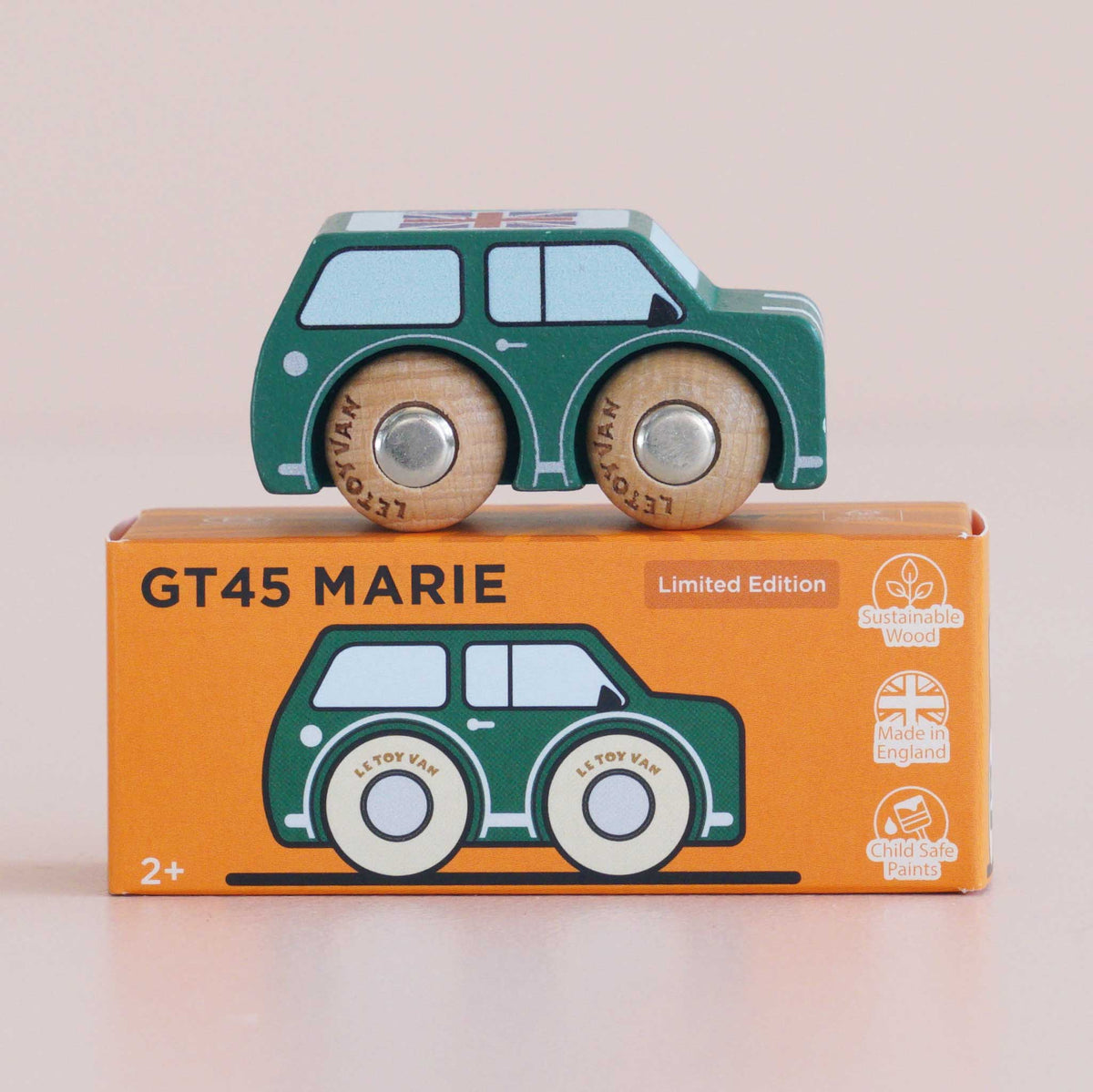 Le Toy Van GT45 Series Marie Car with Union Jack Roof