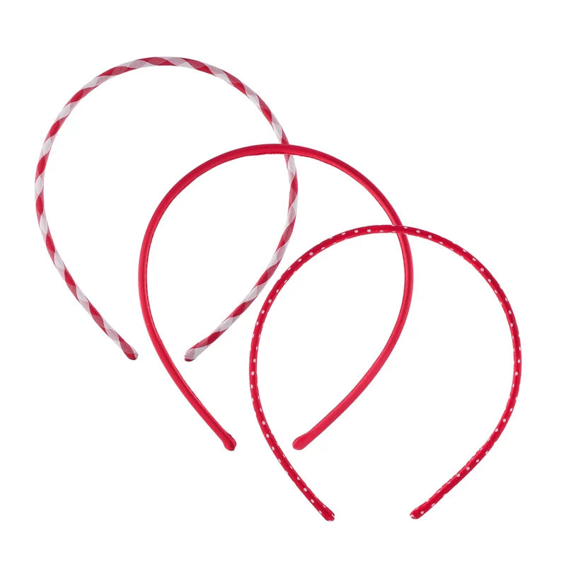 Rockahula School headband set of 3 red