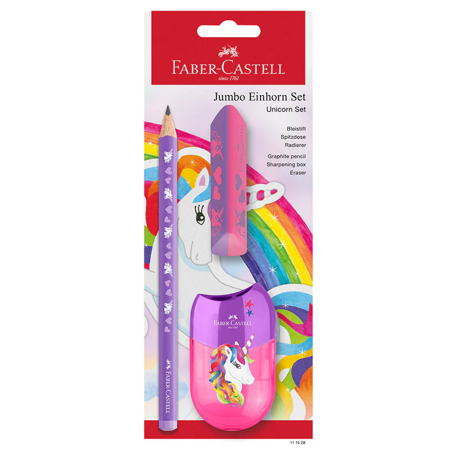 Faber castellated unicorn pencil set