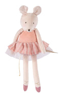 Moulin Roty pink dance mouse