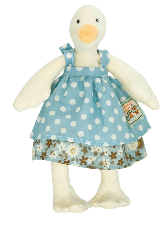 Moulin Roty Jeanne the duck La Grande Famille plush