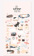Suatelier Cat decorating stickers