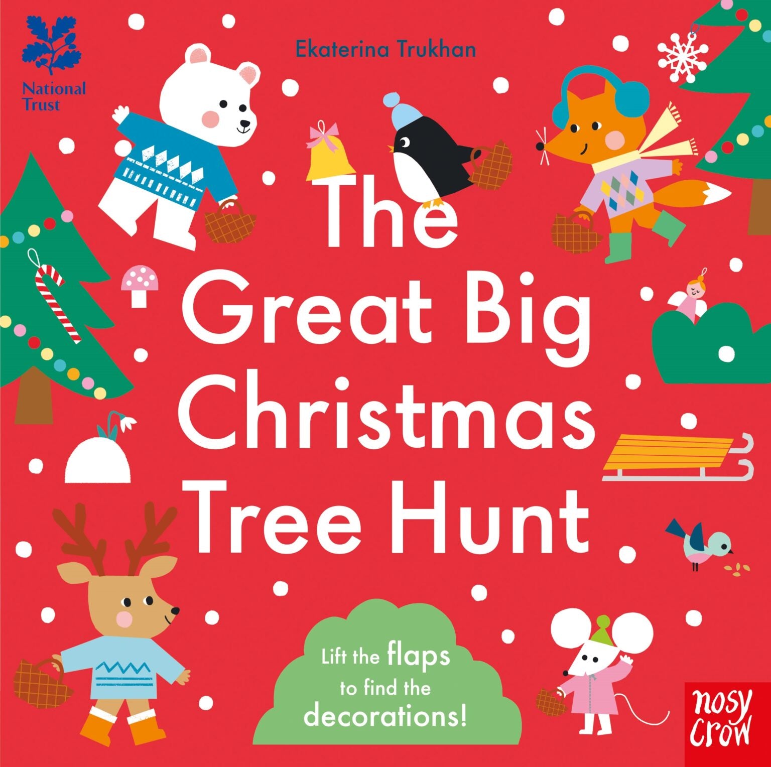 Nosy crow the great big Christmas tree hunt