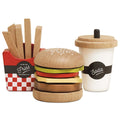 Le Toy Van Wooden Hamburger Set