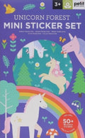 Petit Collage unicorn Forest Stickers