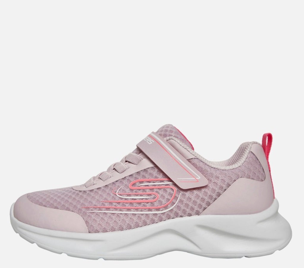 Skechers Girls Dynamatic Nonstop Speed Trainers Light Pink/
