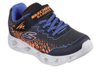 Skechers sport boys vortex black orange