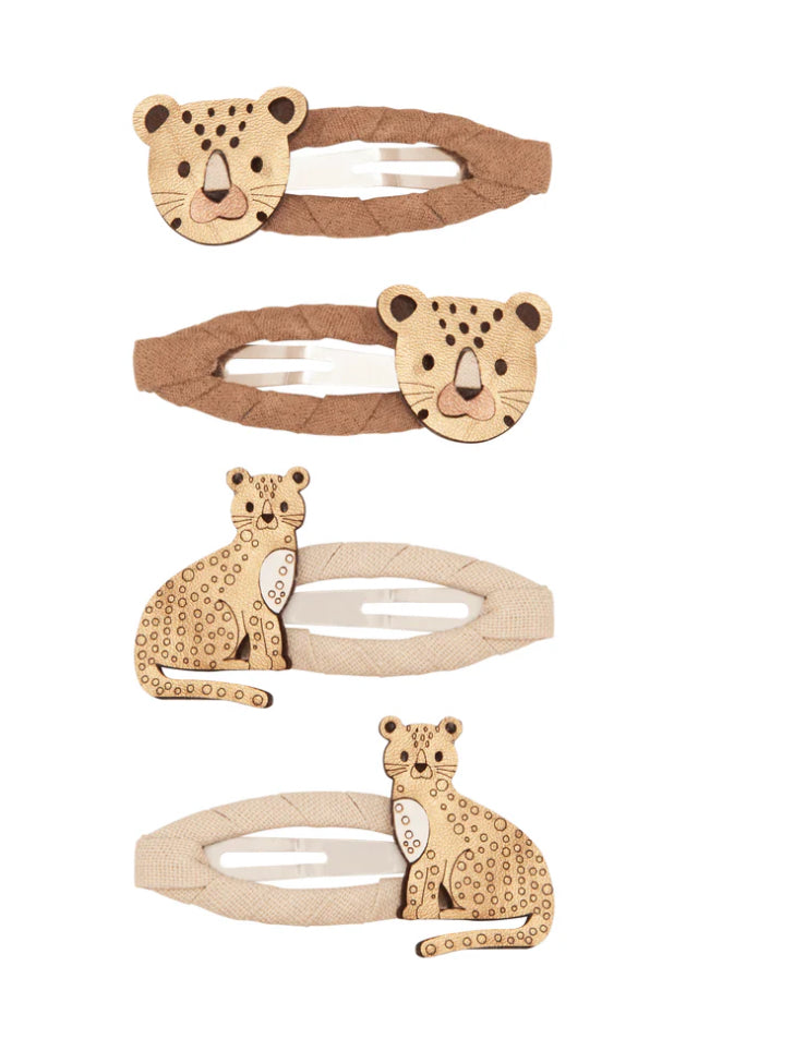 Mimi & Lula Larry leopard clips