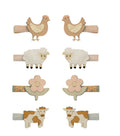 Mimi & Lula medium farm animal clips