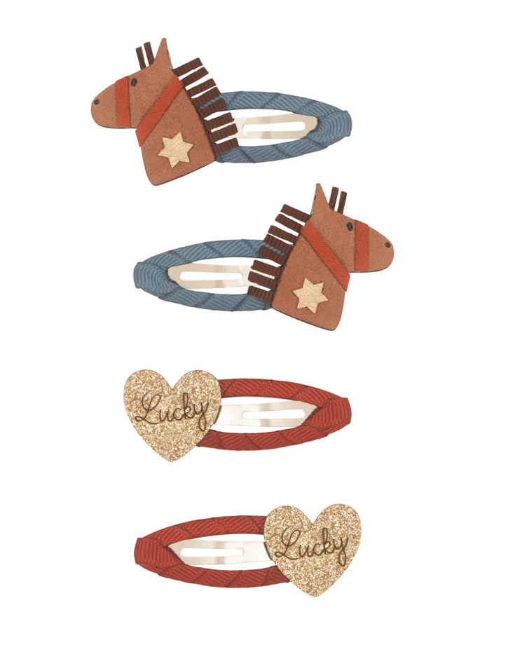 Mimi & Lula lucky horse clips