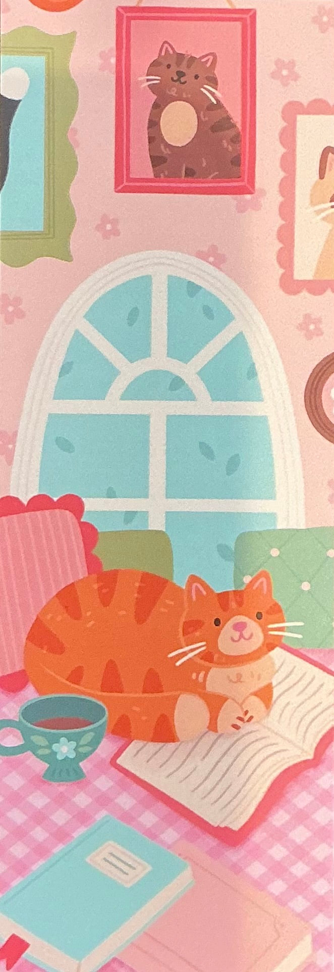 Hopscotch Cats Bookmark