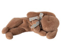 Maileg Sleeping Bunny Plush in Brown