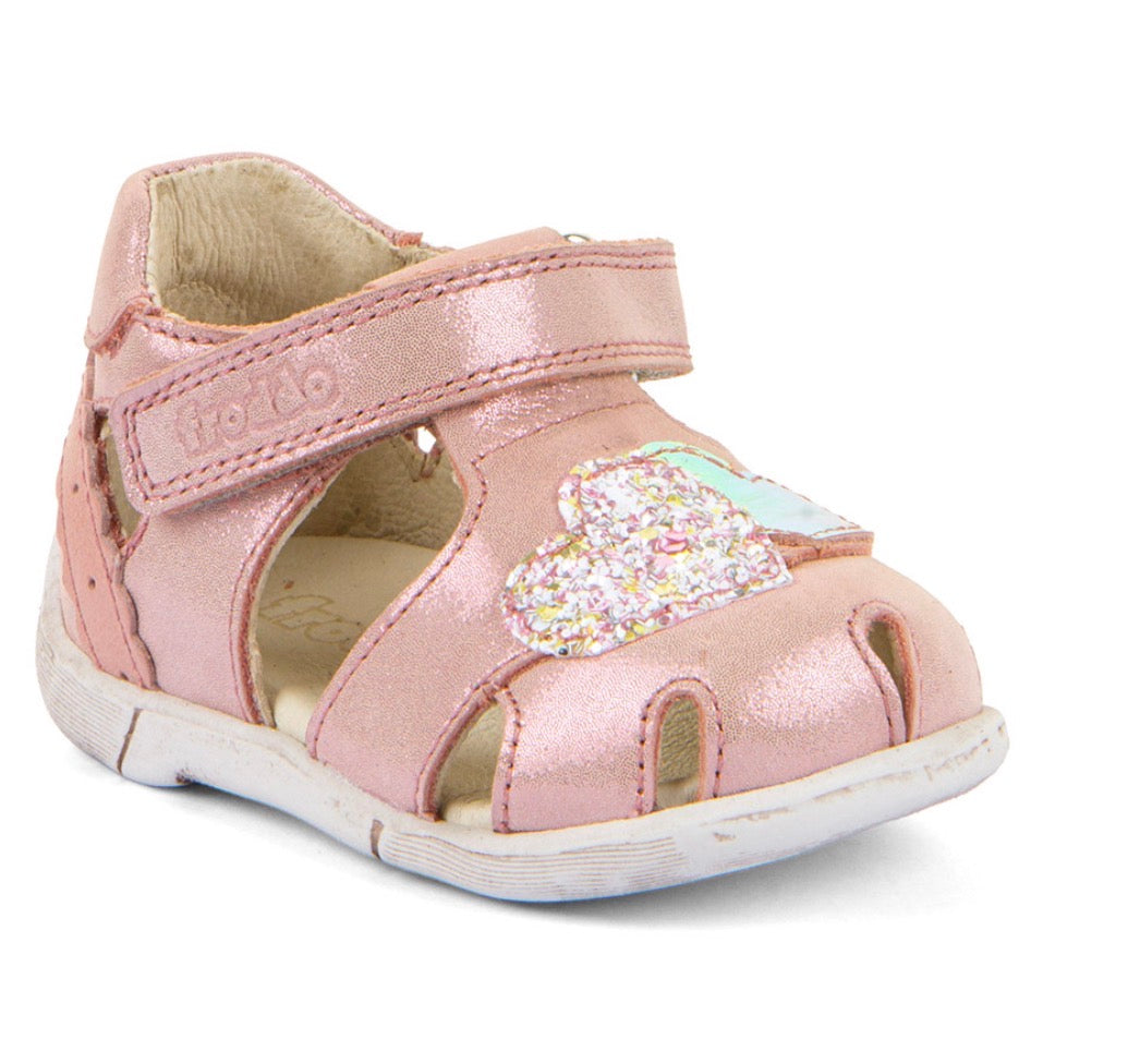 Froddo Bambi closed toe Sandal pink