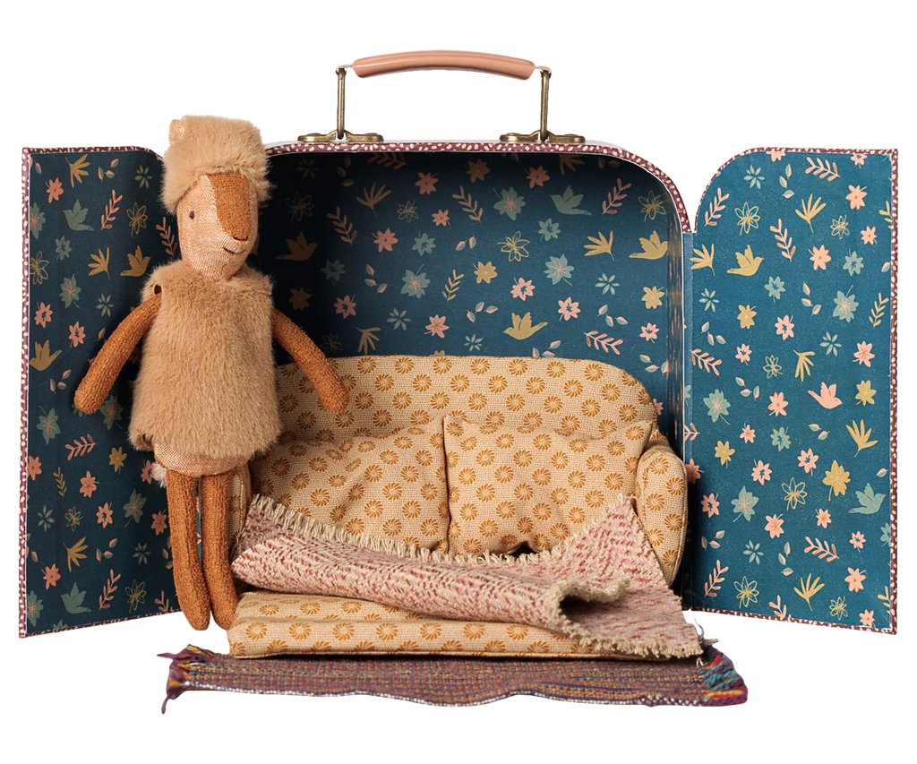 Maileg Reindeer in Suitcase, Little Sister