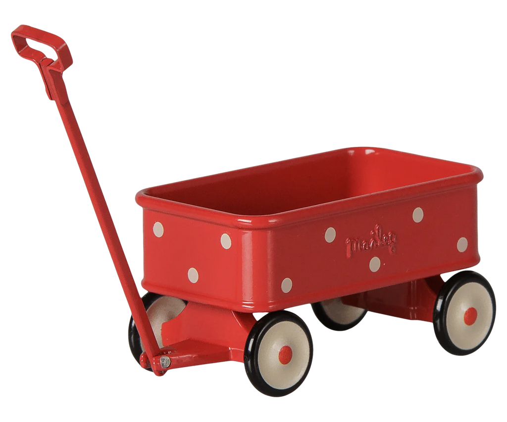 Maileg Mouse Wagon, Red