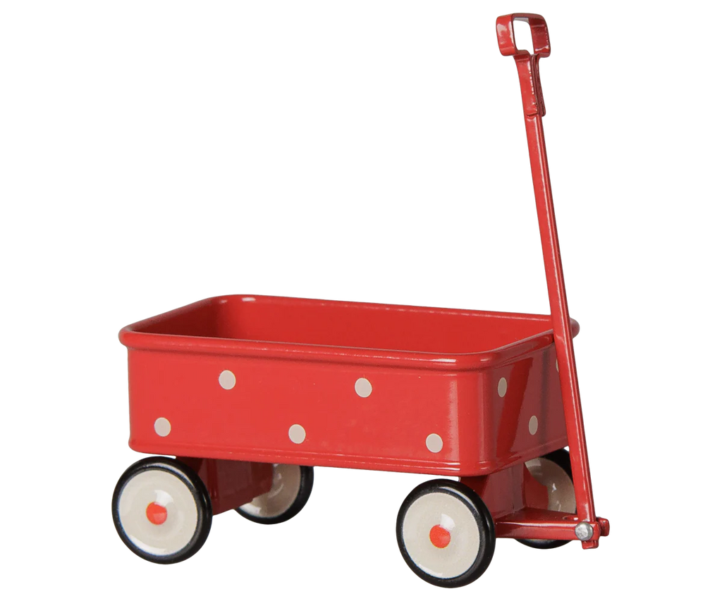 Maileg Mouse Wagon, Red