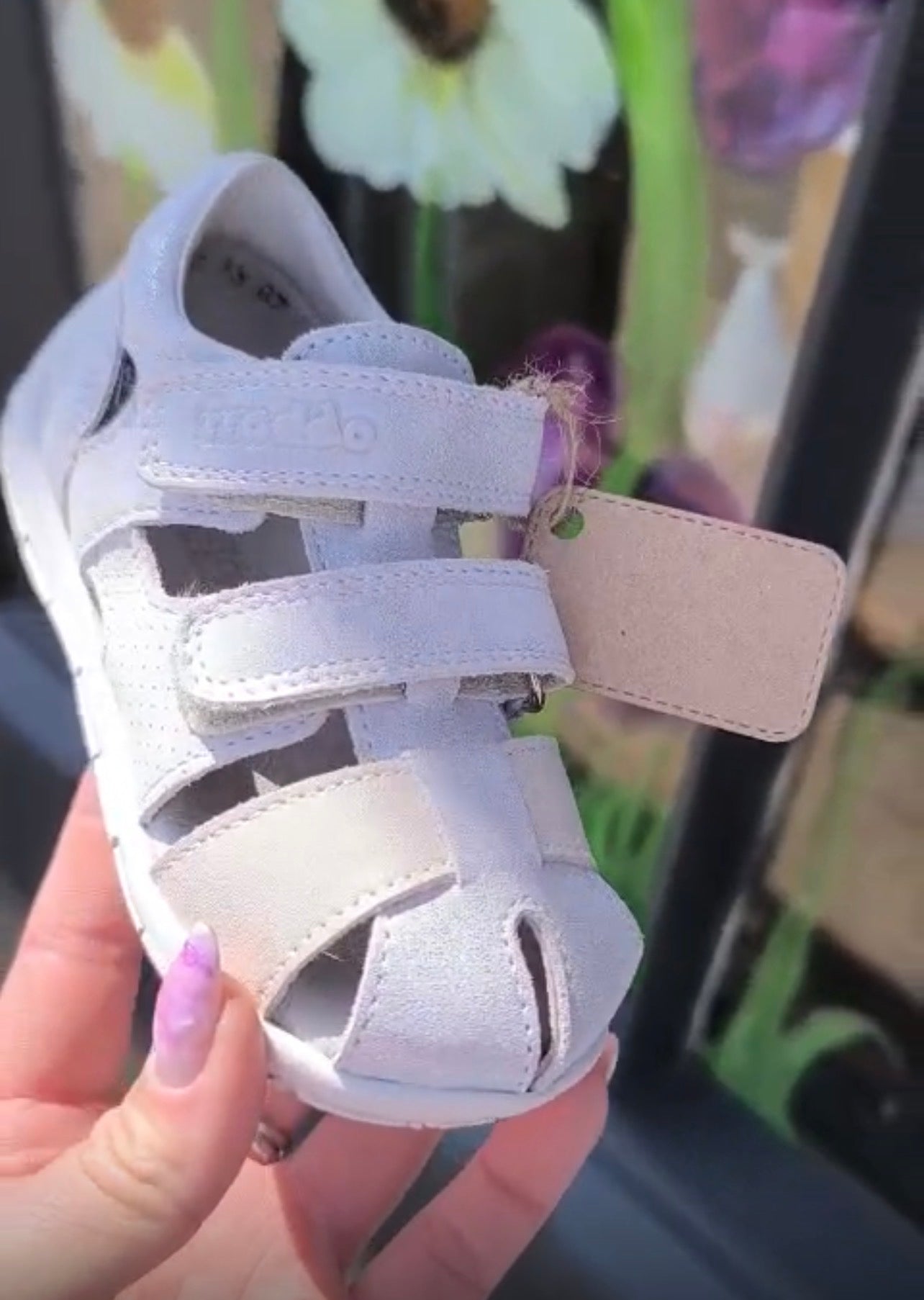 Froddo Bambi Sandal White Gold
