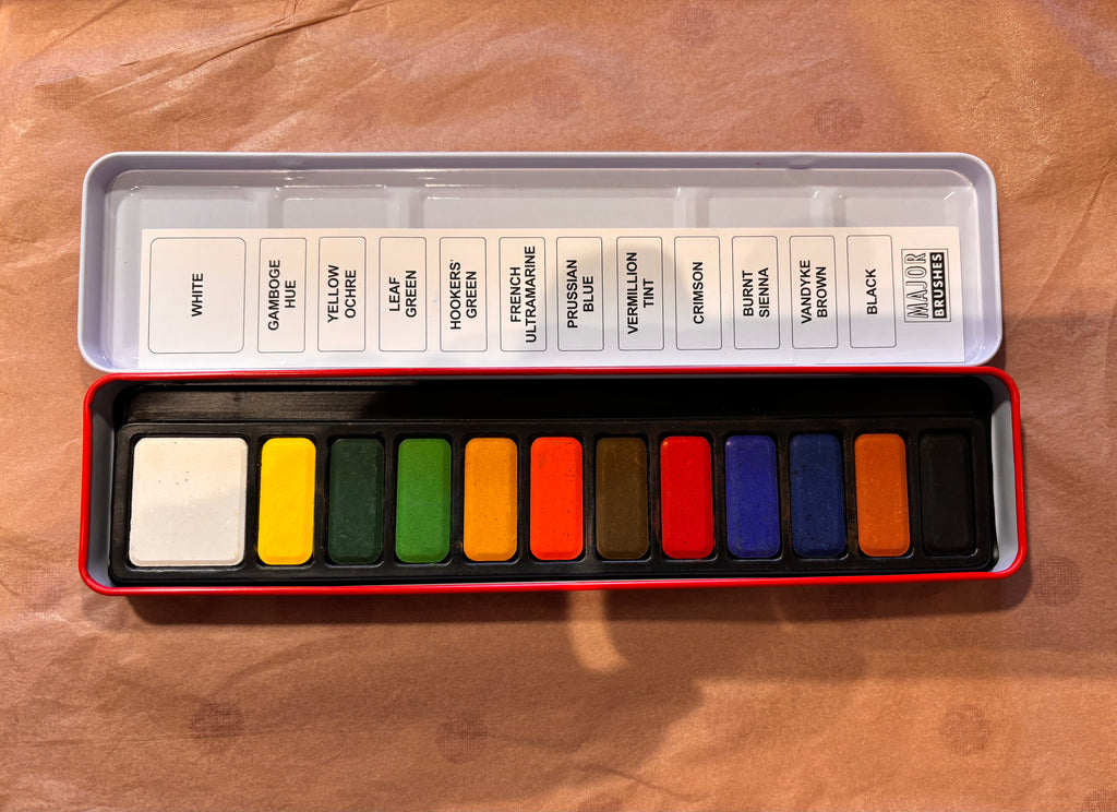 Major Brushes Watercolour Set