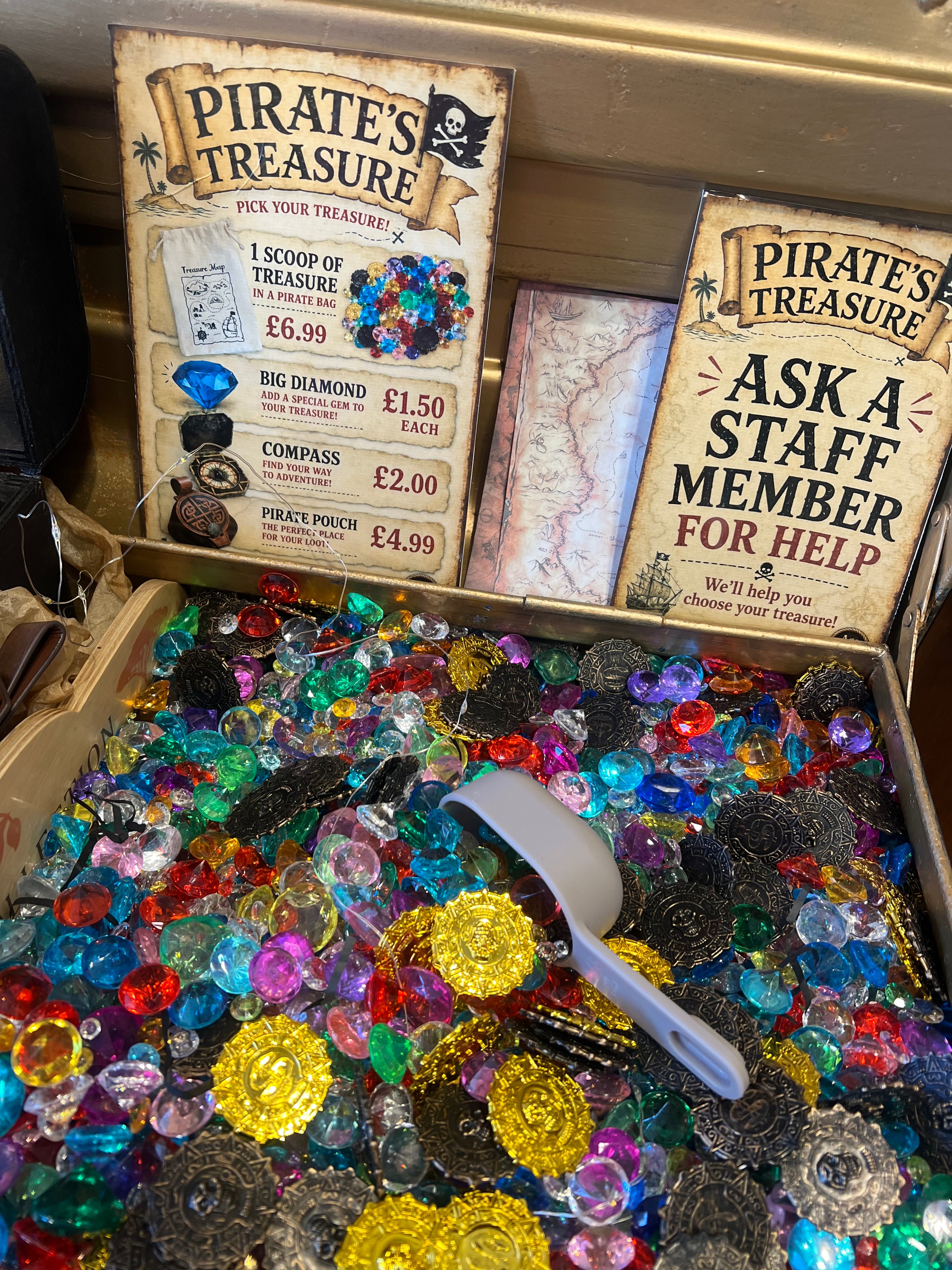 Pirate treasure bag